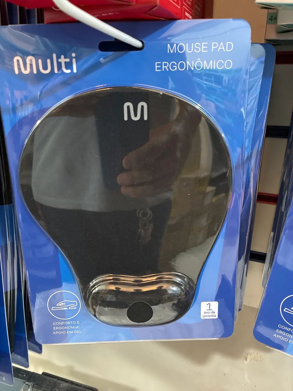 Mouse pad Ergonômico com apoio em gel Multilaser - Foto 2