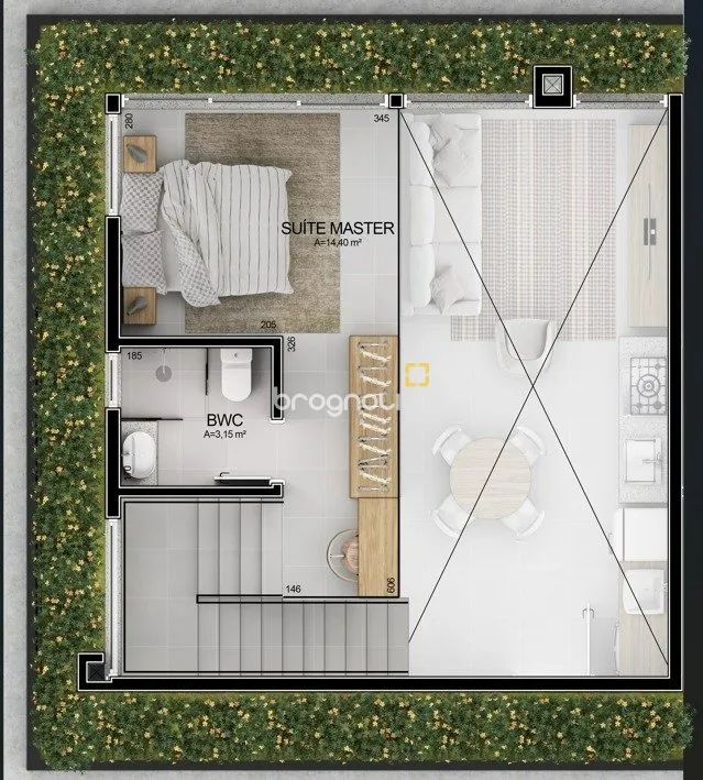 Loft Brisa do Leste Residence - Foto 2
