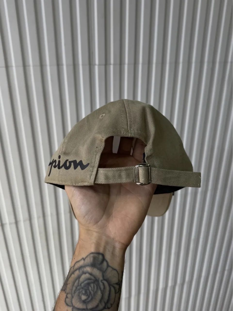 Boné Dad Hat Champion Marrom - Foto 4