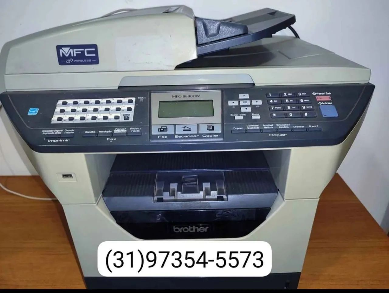 Selling Wi-Fi Laser Multifunctional Printer "Brother MFC-8890DW"