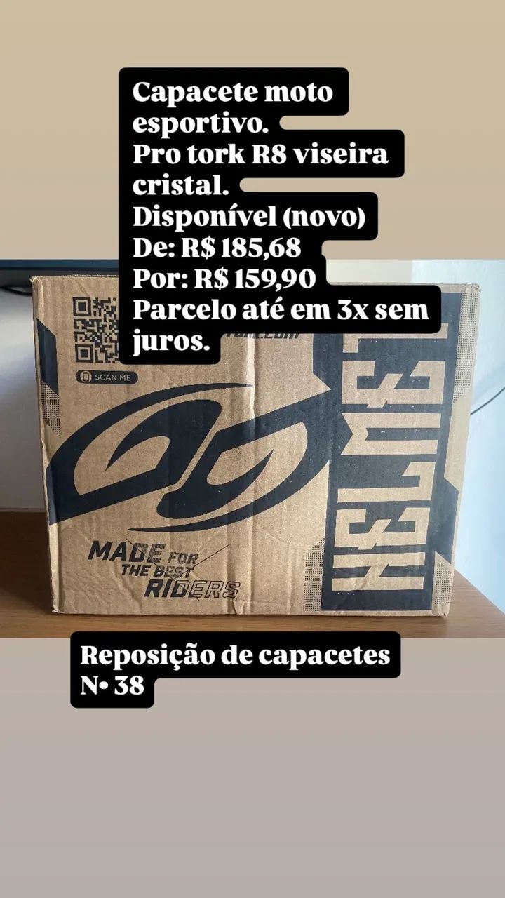 Capacete R8 pro tork (Promoção) lacrado - Foto 5