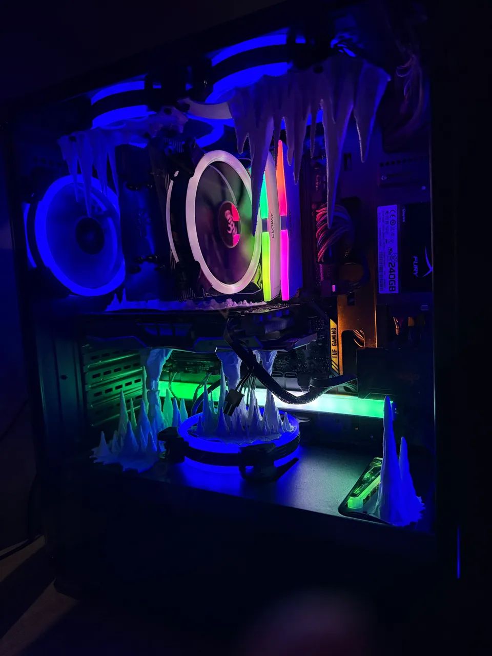 PC Gamer Ryzen 7 | GTX 1060 6GB | 32GB RAM | ASUS TUF | SSD + HD | RGB - Foto 3