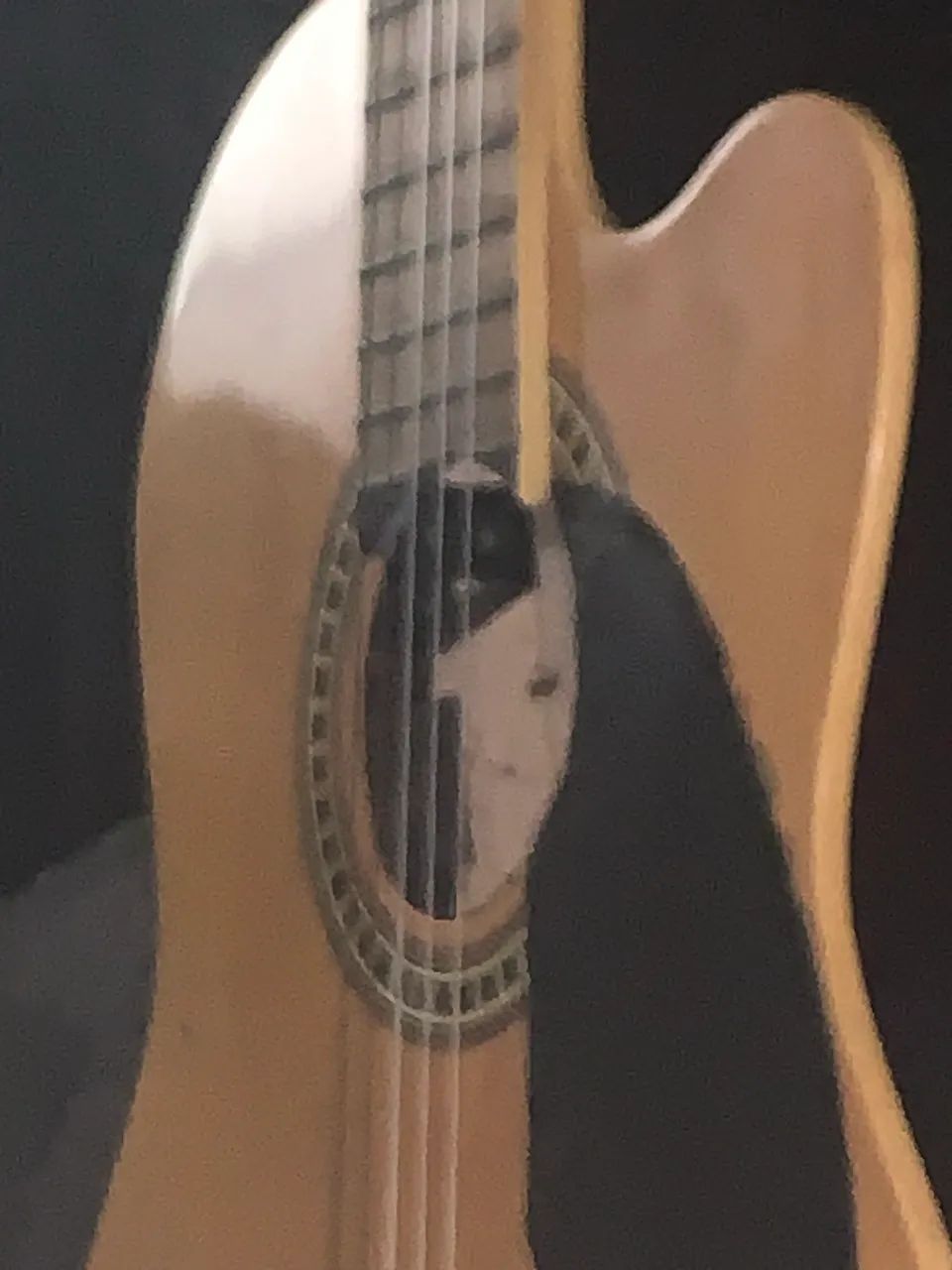 Violão elétrico design moderno gianni 200