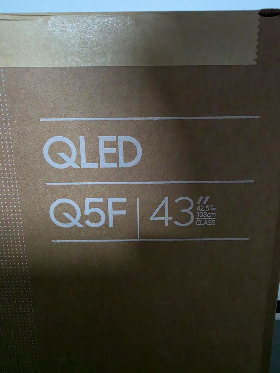 Samsung smart TV 43 QLED (LACRADA COM NOTA) - Foto 3