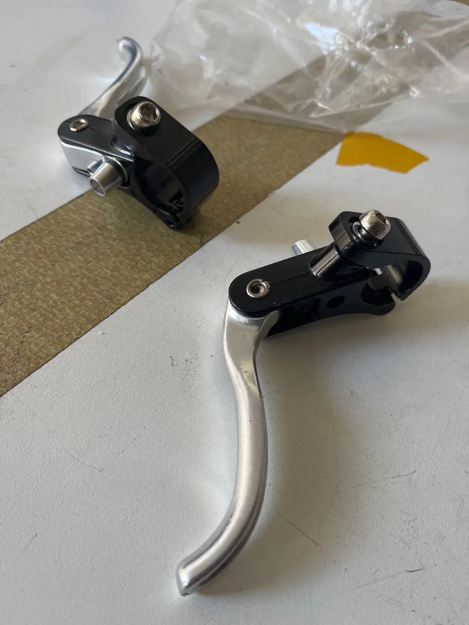 Manetes para bicicleta fixa - Foto 2