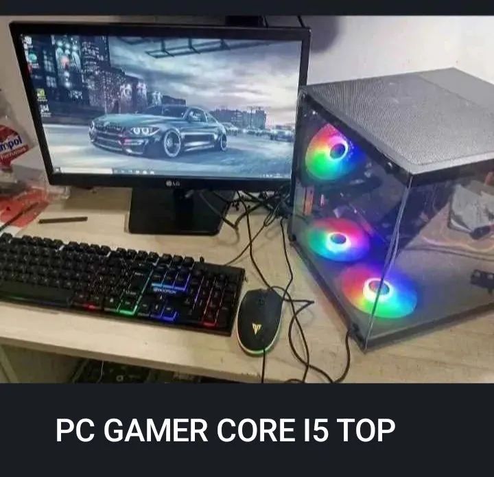 Pc gamer core i5 novo, super preço 