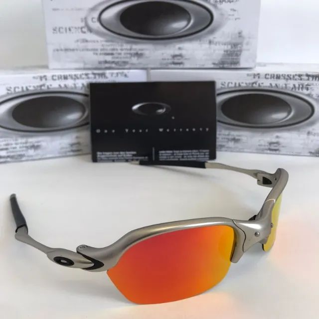 óculos oakley romeo2 ruby lentes polarizadas - Foto 5
