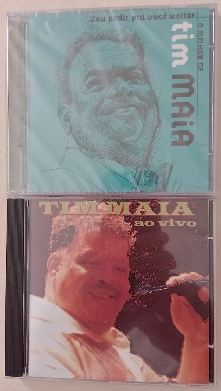 2 CDs Tim Maia (Novos e Originais)