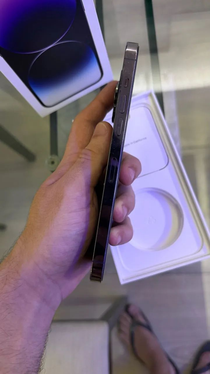 IPHONE 14 PRO MAX ROXO - Foto 4