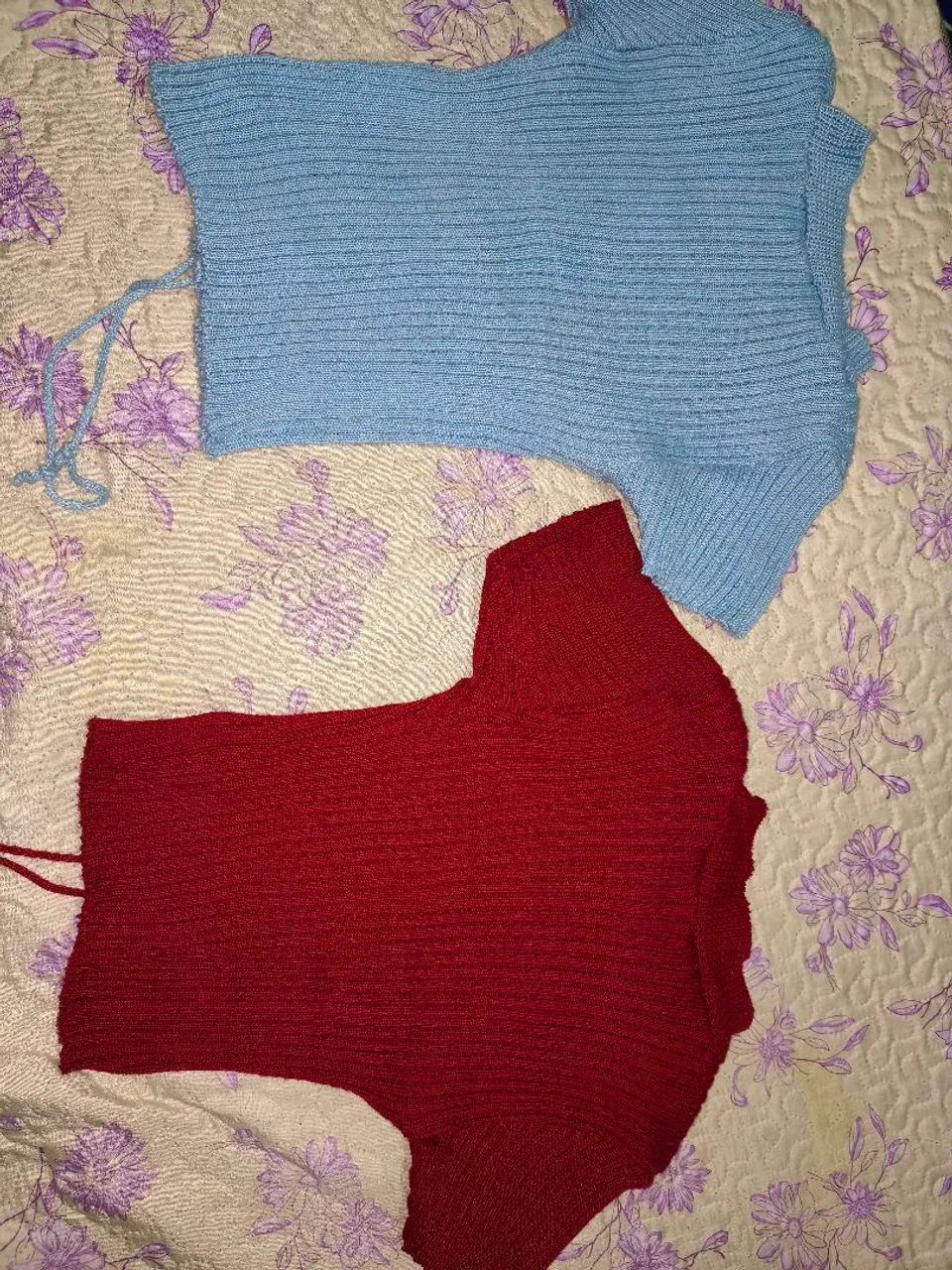 2 Blusas de tricô - R$25 as duas - Foto 3