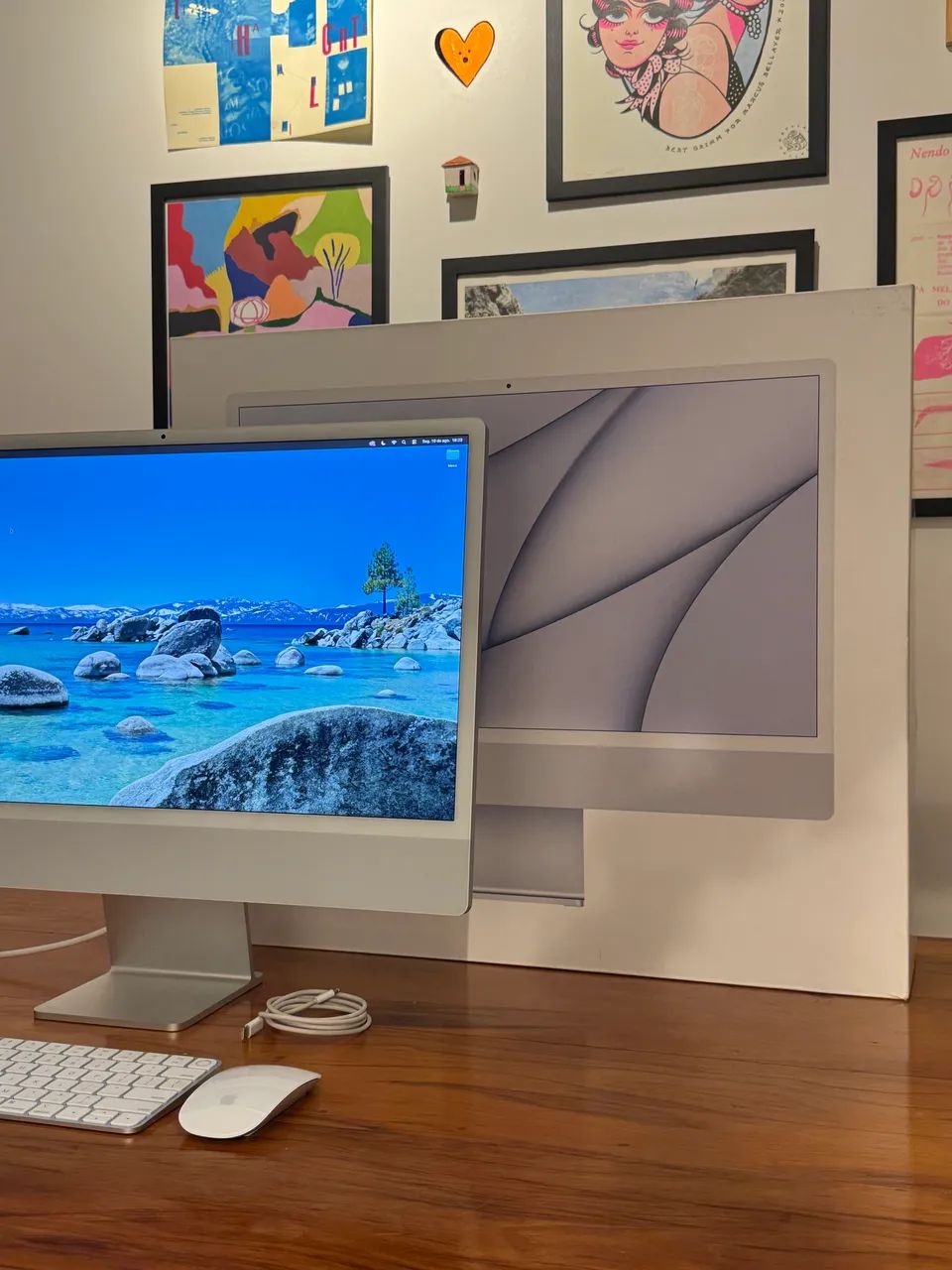 iMac 2021 / Prata - Foto 3