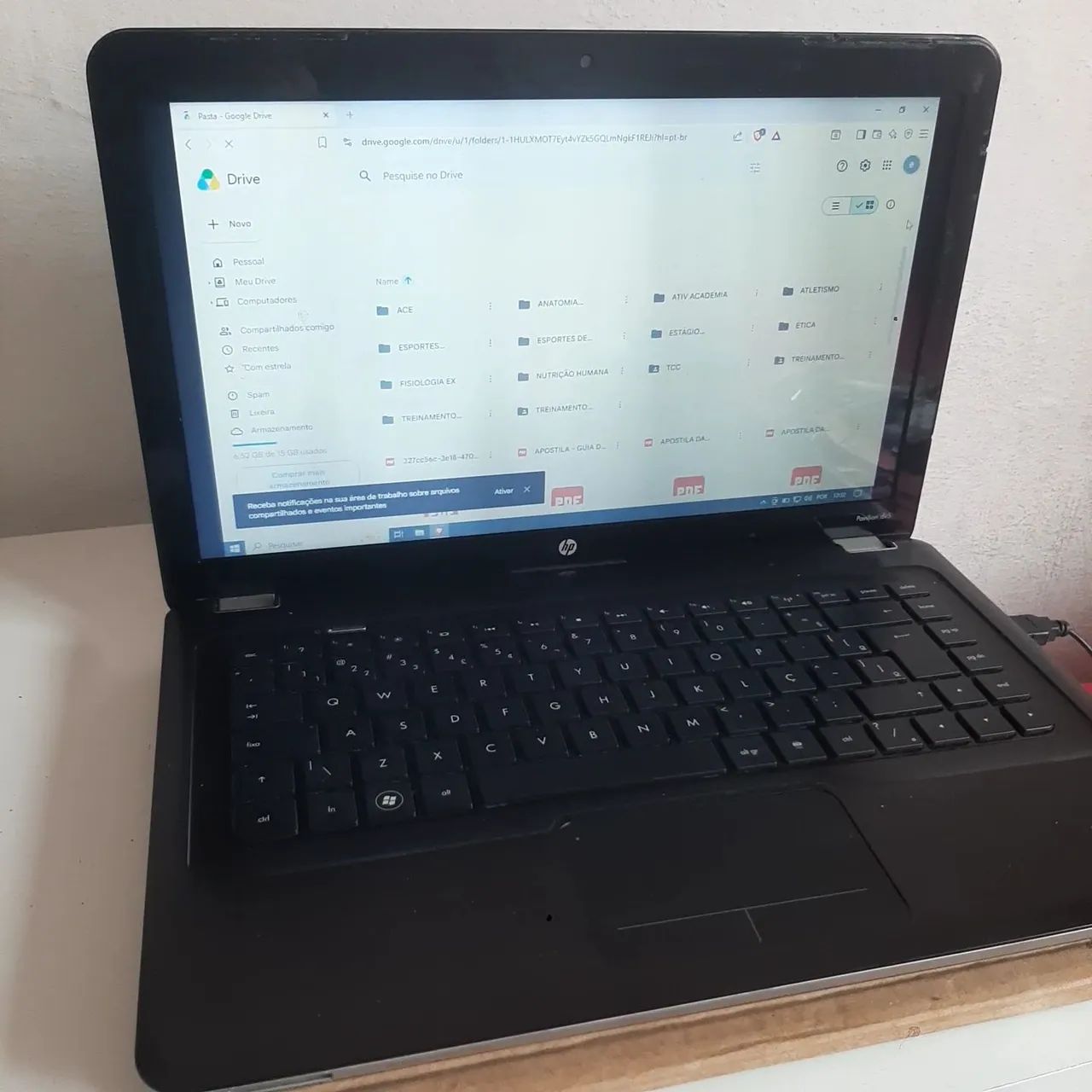 Notebook HP I3 2.27 Ghz