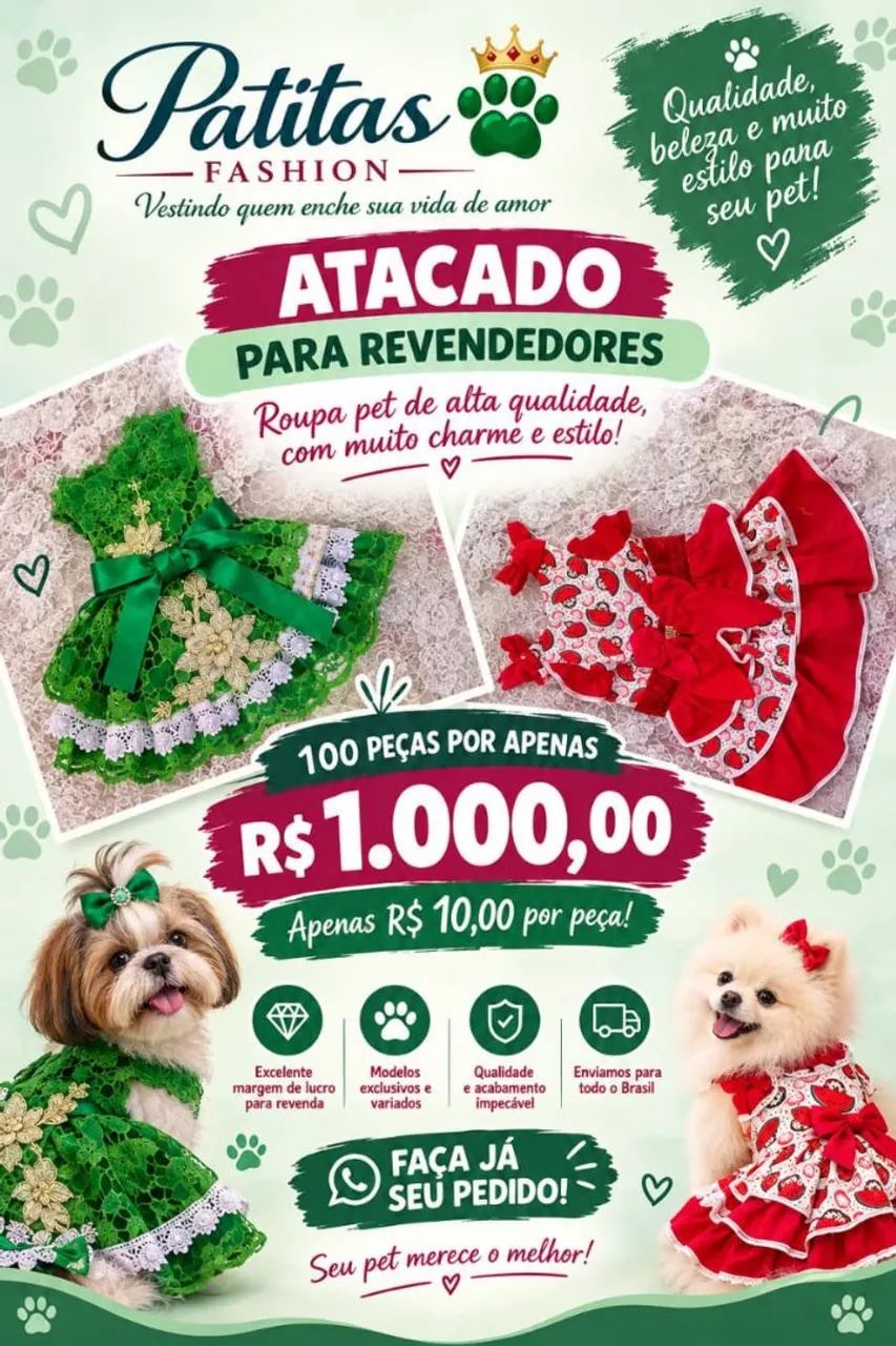 Roupas pets