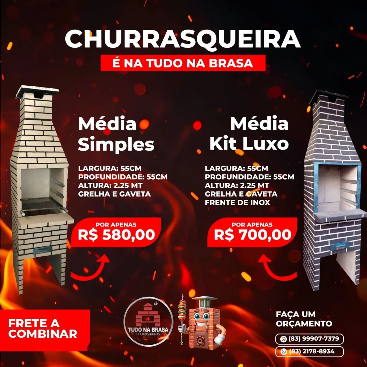 Churrasqueira direito da fábrica  - Foto 3
