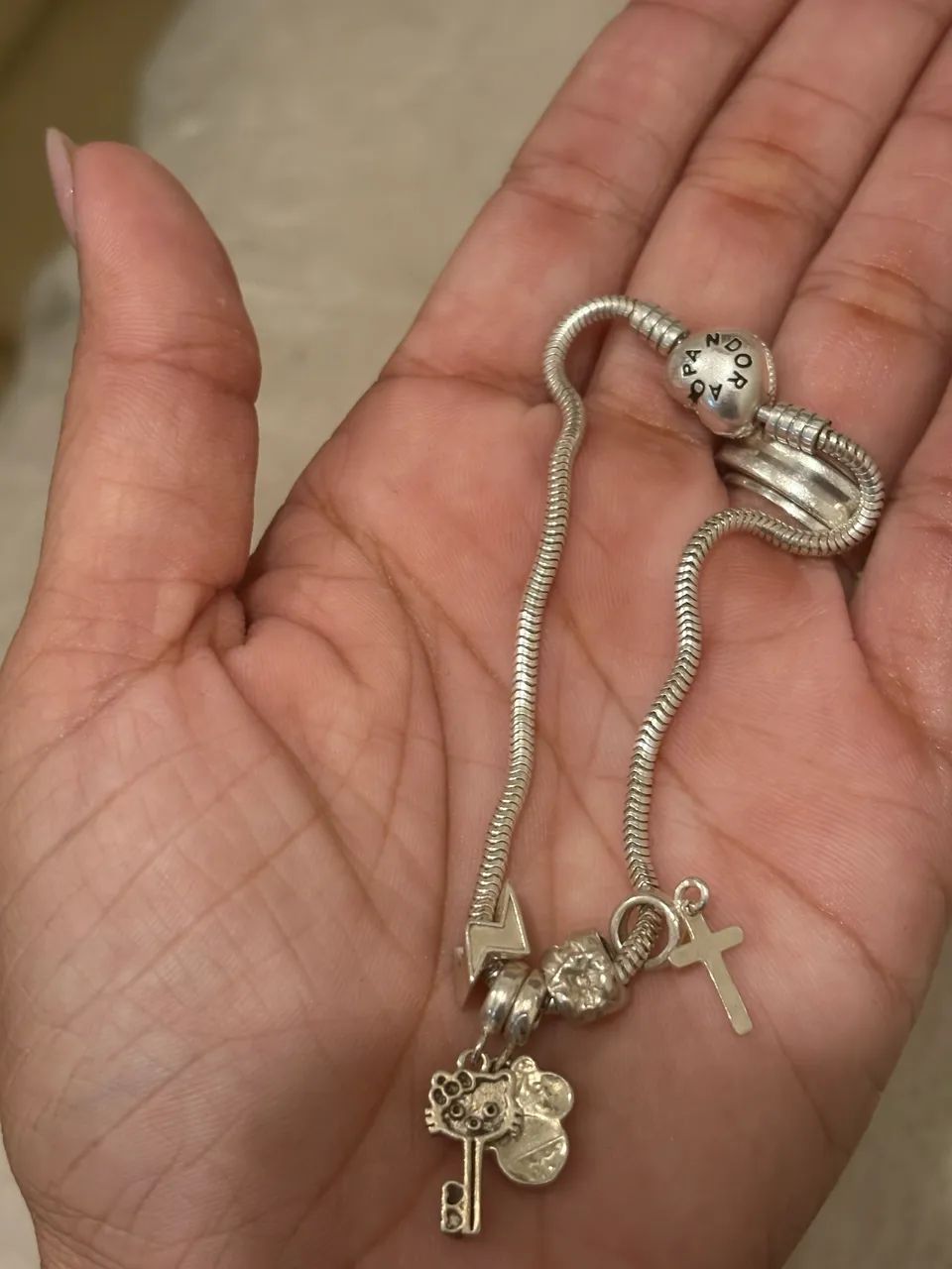 Pulseira de prata 925 Pandora  - Foto 3