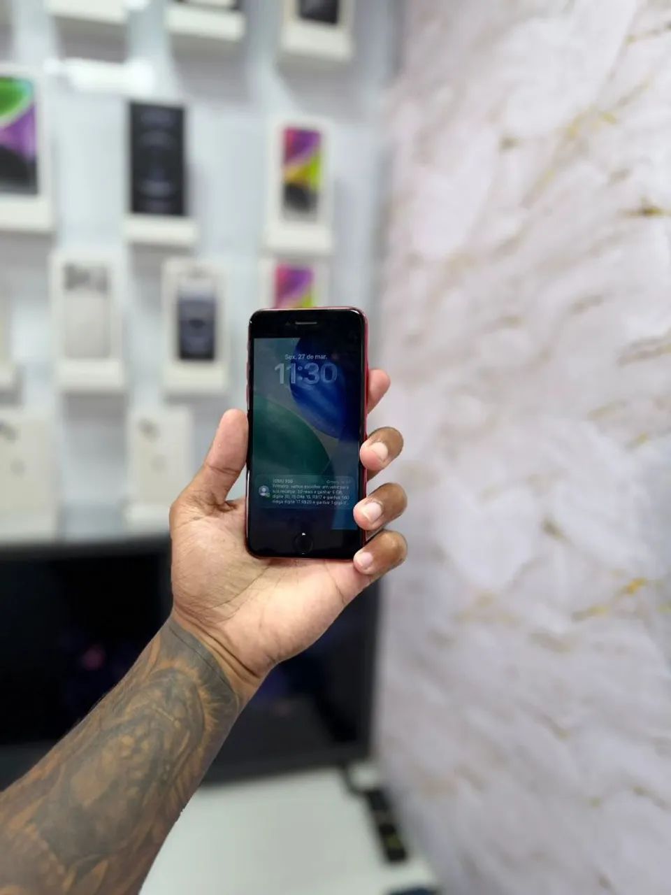 IPHONE SE 64GB<br>R$ 450,00 - Foto 5