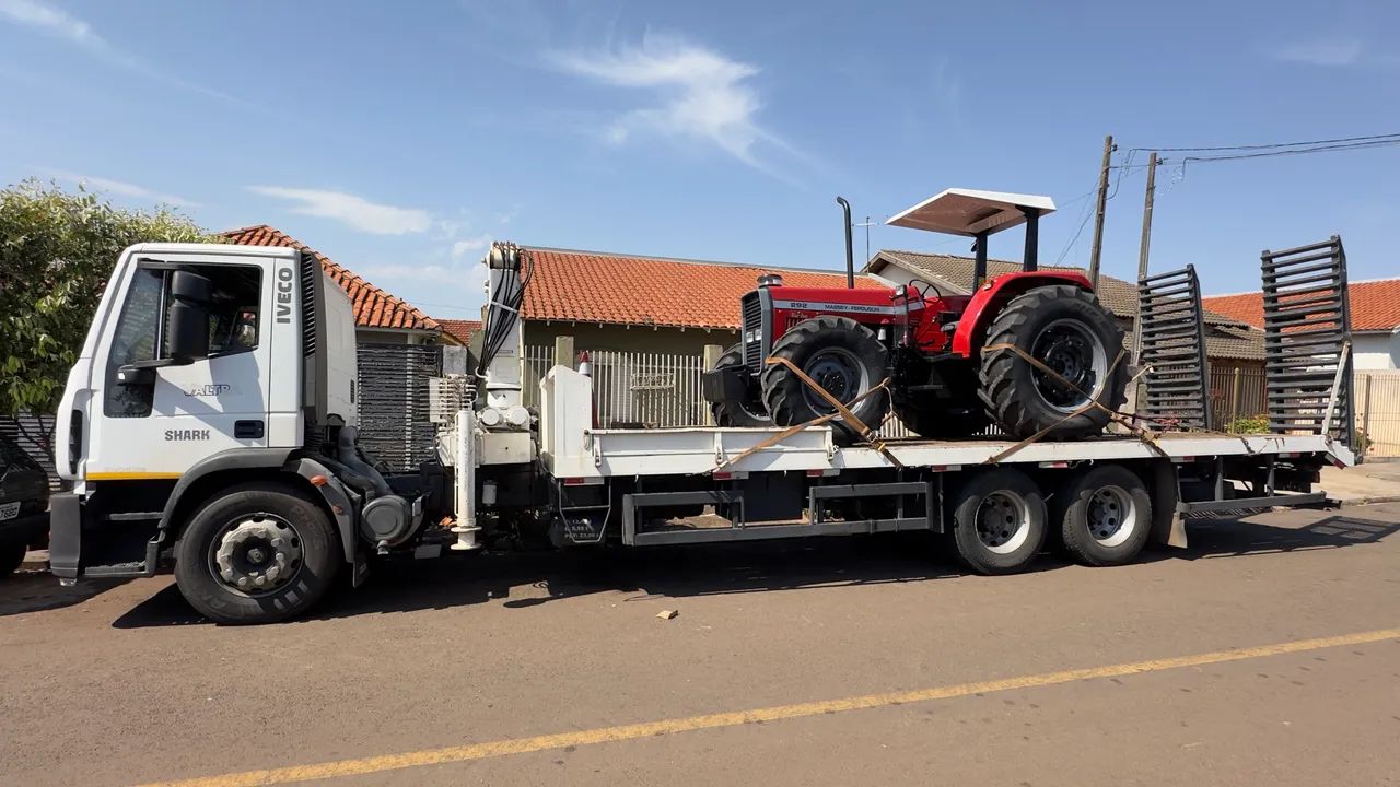 Iveco tector 240e28 Munck prancha - Foto 3