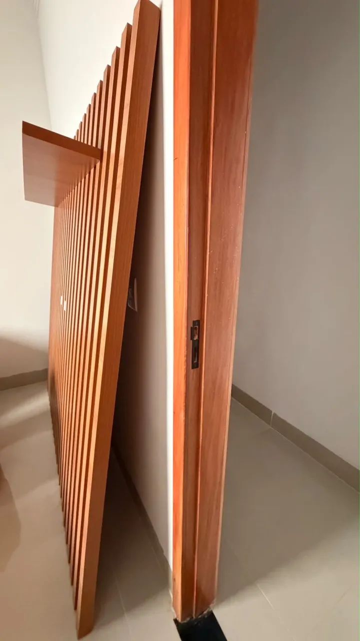 Painel ripado de madeira  - Foto 3