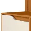 Escrivaninha com Painel Doble Cinamomo/Off White _ entrega rapida - Foto 4