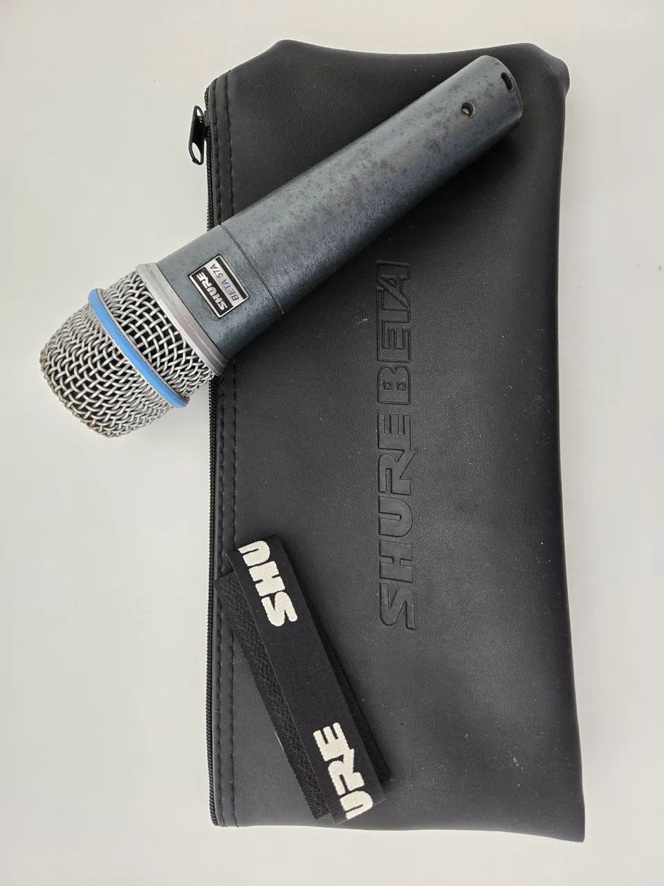 Microfone Shure Beta 57a Profissional Musico Percussão - Foto 2