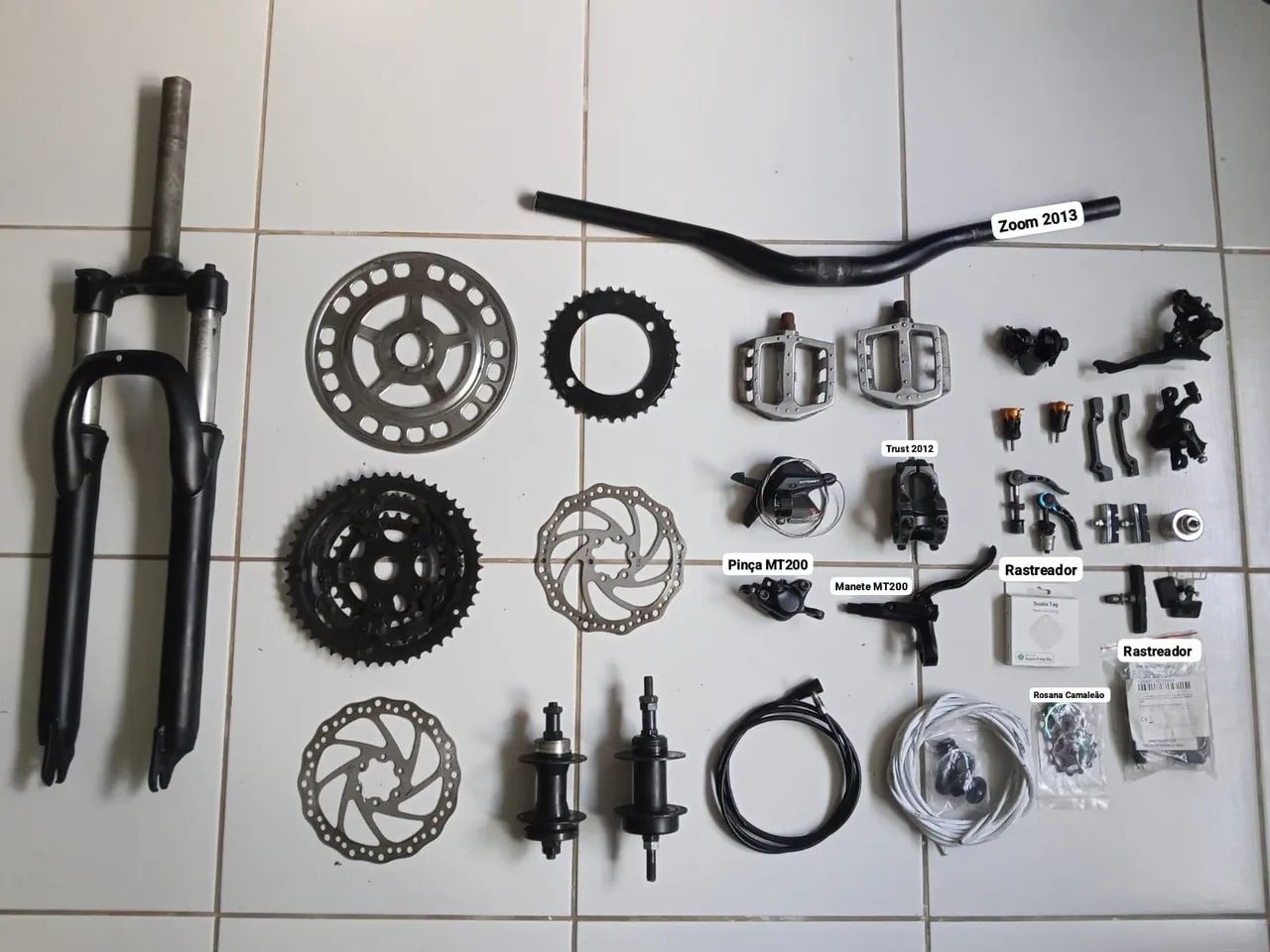 Peças de bicicletas aro 26 e 29