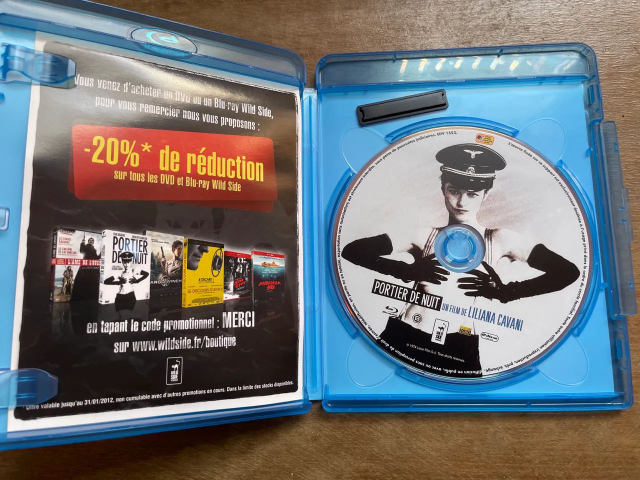 Blu-ray importado Porteiro da Noite, Rampling, Bogarde, Cavani - Foto 4