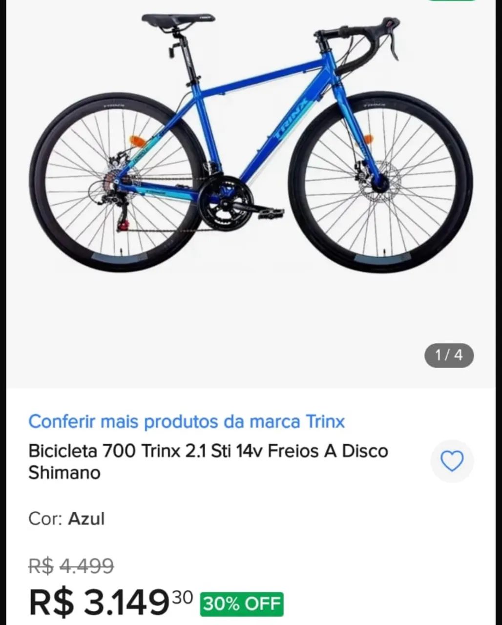 Bicicleta 700 Trinx