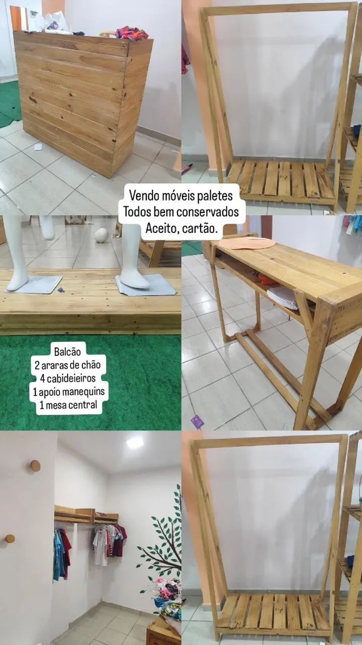 Moveis pallet para loja  - Foto 5