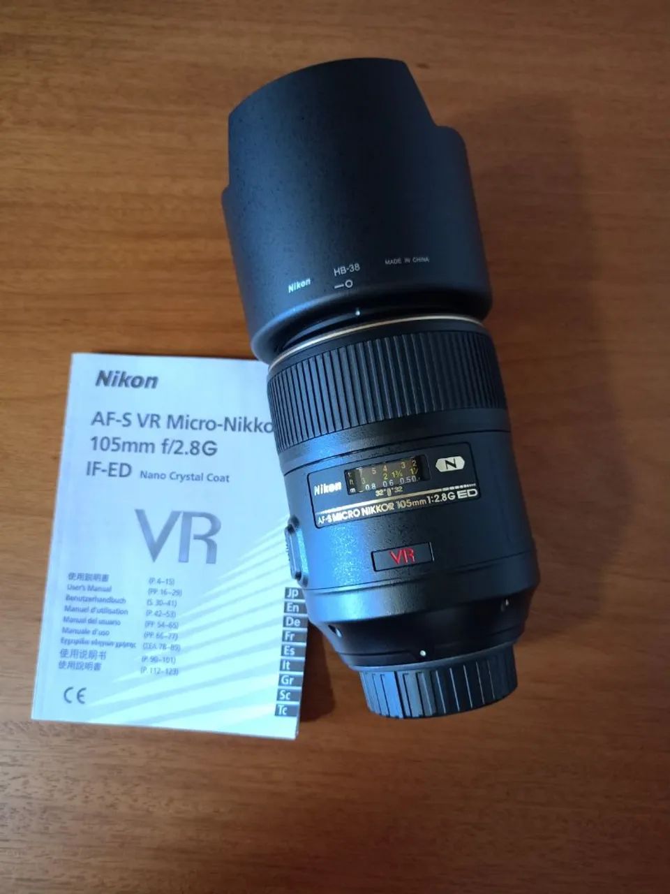 Nikon Micro NIKKOR 105mm f/2.8レンズ Lente Nikon Micro- Nikkor 105mm f/ 2.8G - Acessórios para Câmeras