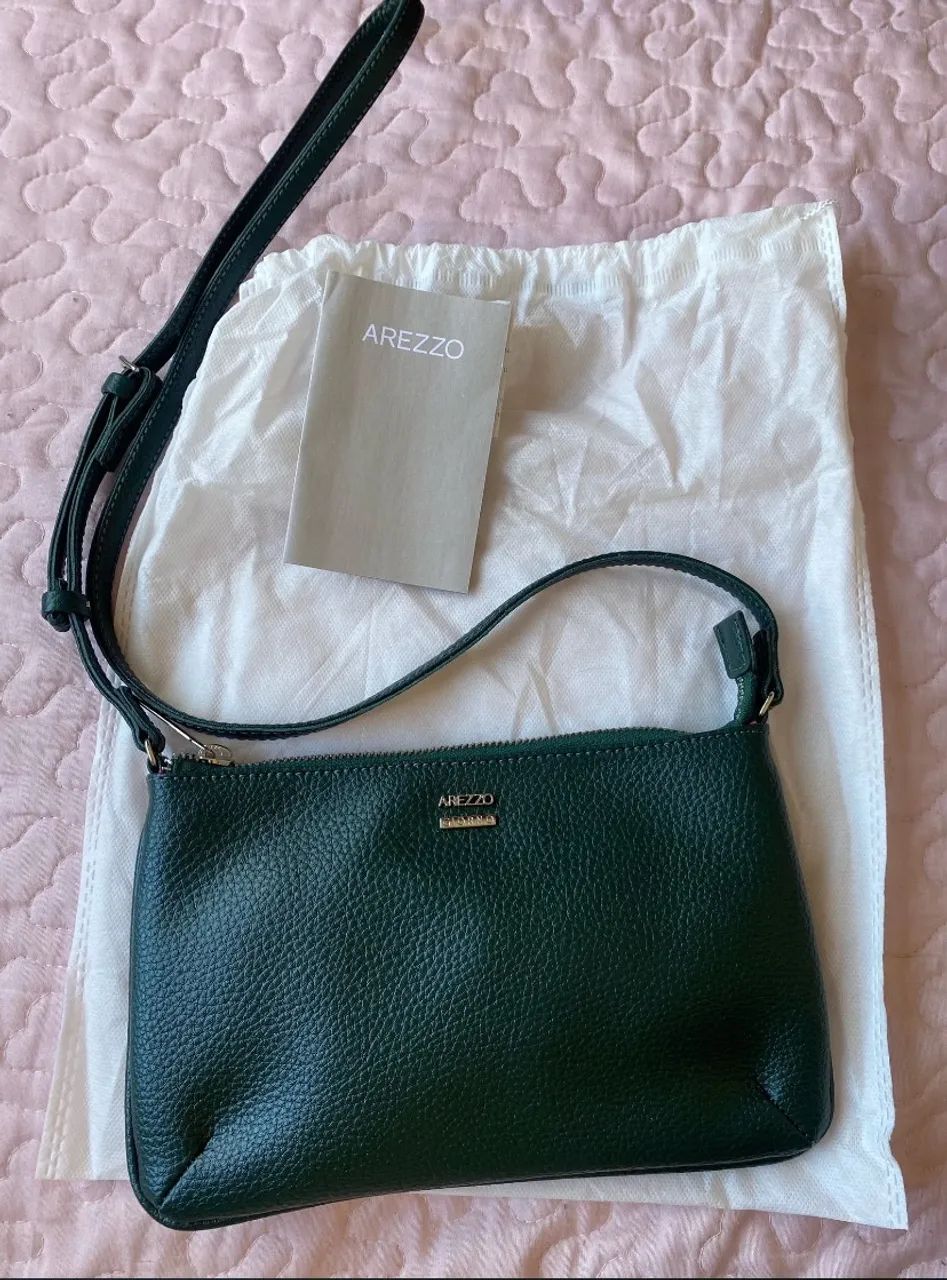 Bolsa Tiracolo Arezzo verde musgo