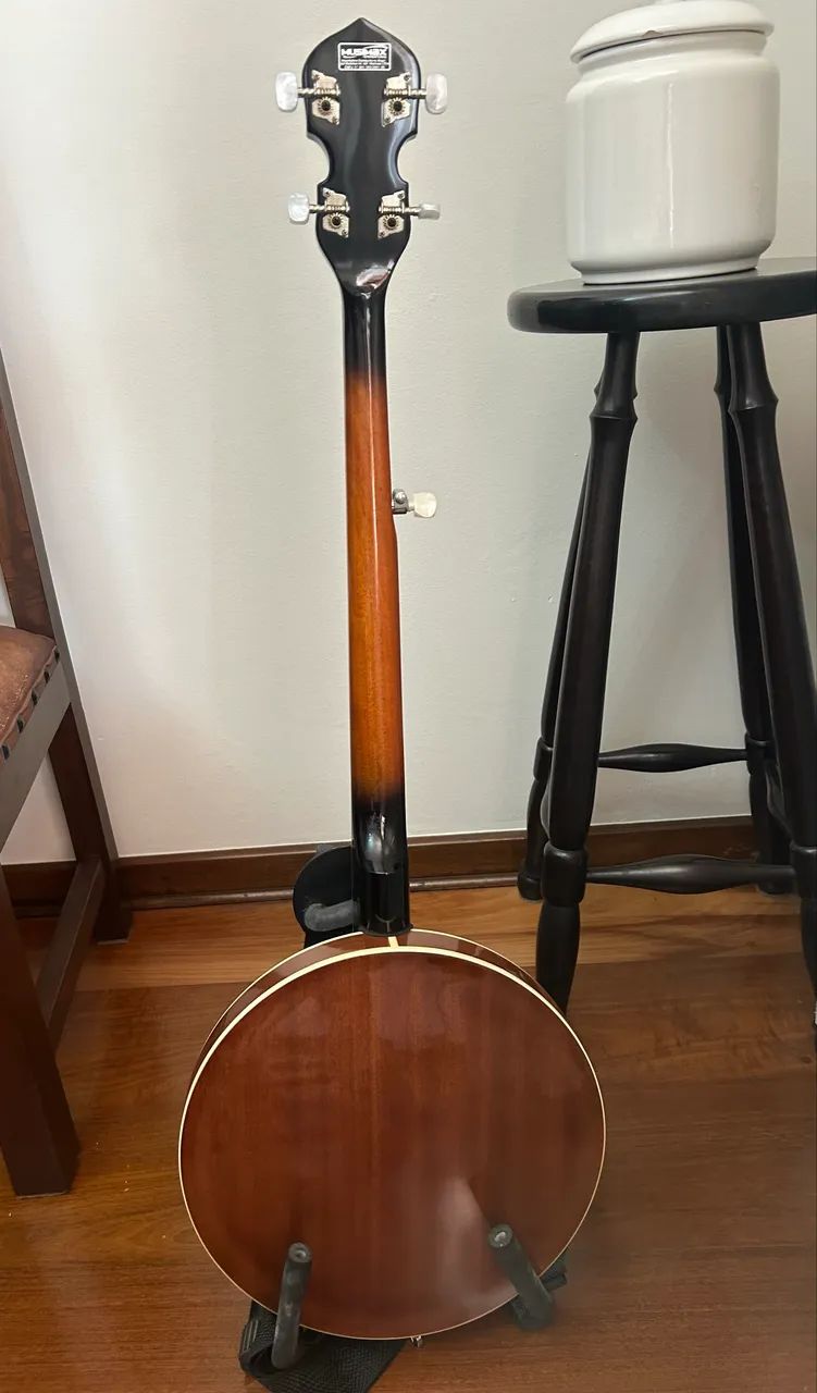 Vendo Banjo 5 cordas Strinberg em estado de novo. - Foto 3