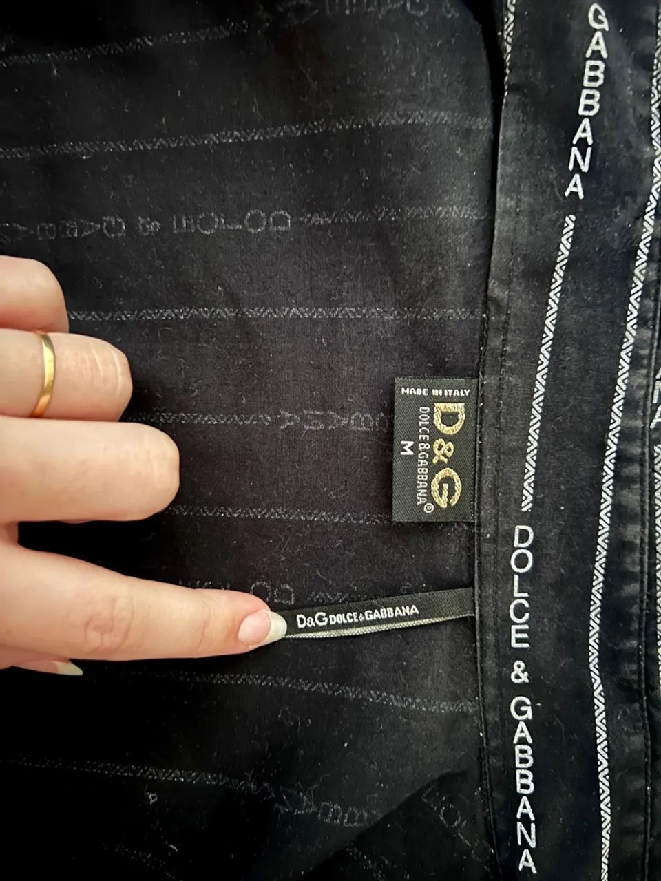 Camisa Dolce & Gabbana ORIGINAL tamanho M - Foto 5
