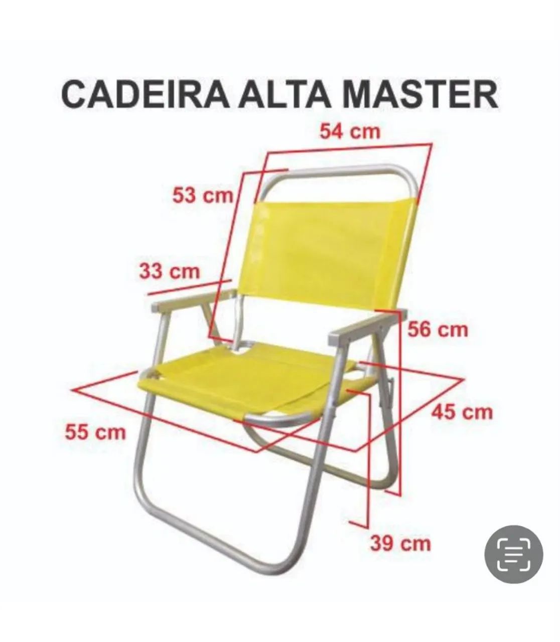Cadeira de praia  - Foto 4