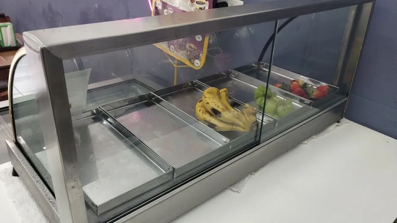 Estufa vitrine fria (com gelos) - Foto 4