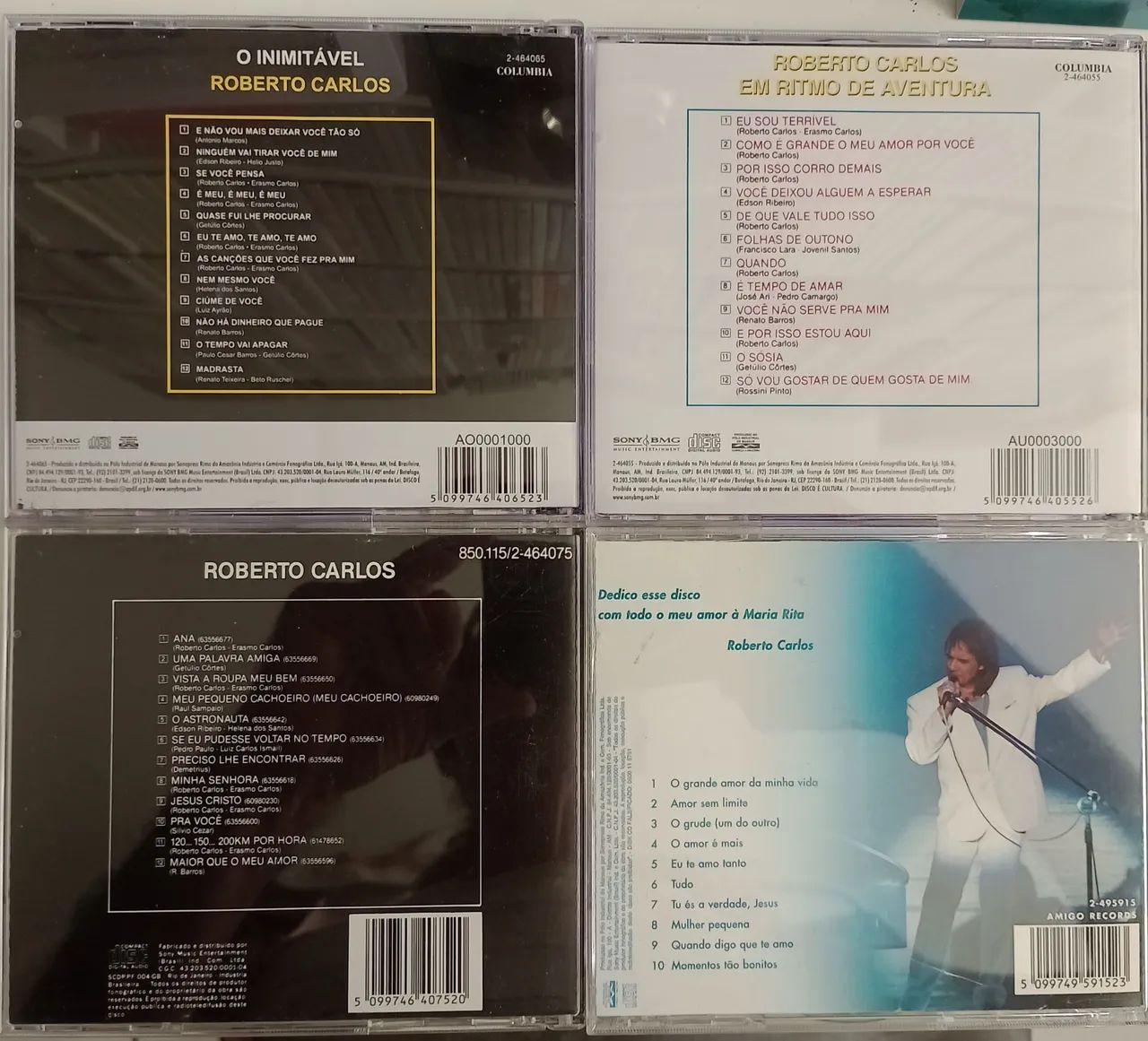 4 CDs + 1 DVD - ROBERTO CARLOS - Foto 2
