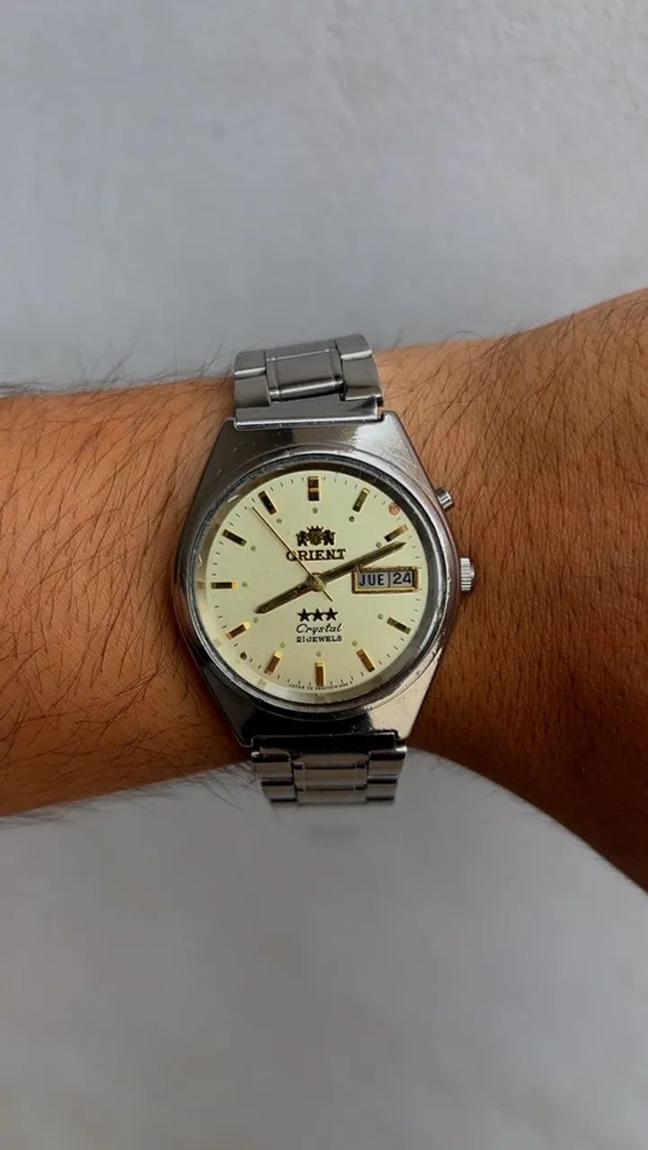 Orient três estrelas automático - REVISADO - Foto 4
