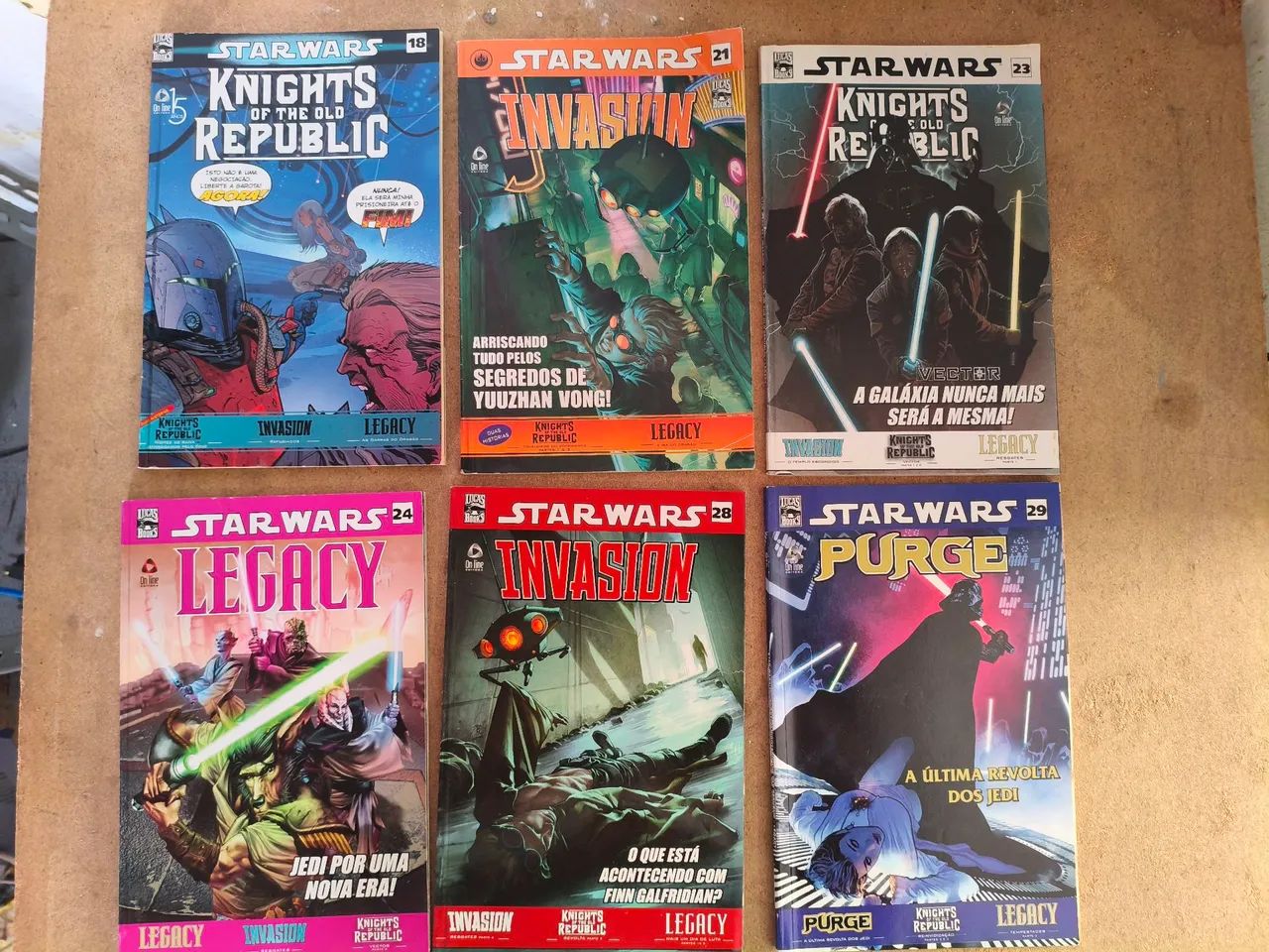 Lote HQs Star Wars - 22 Unidades - Livros e revistas - Vila