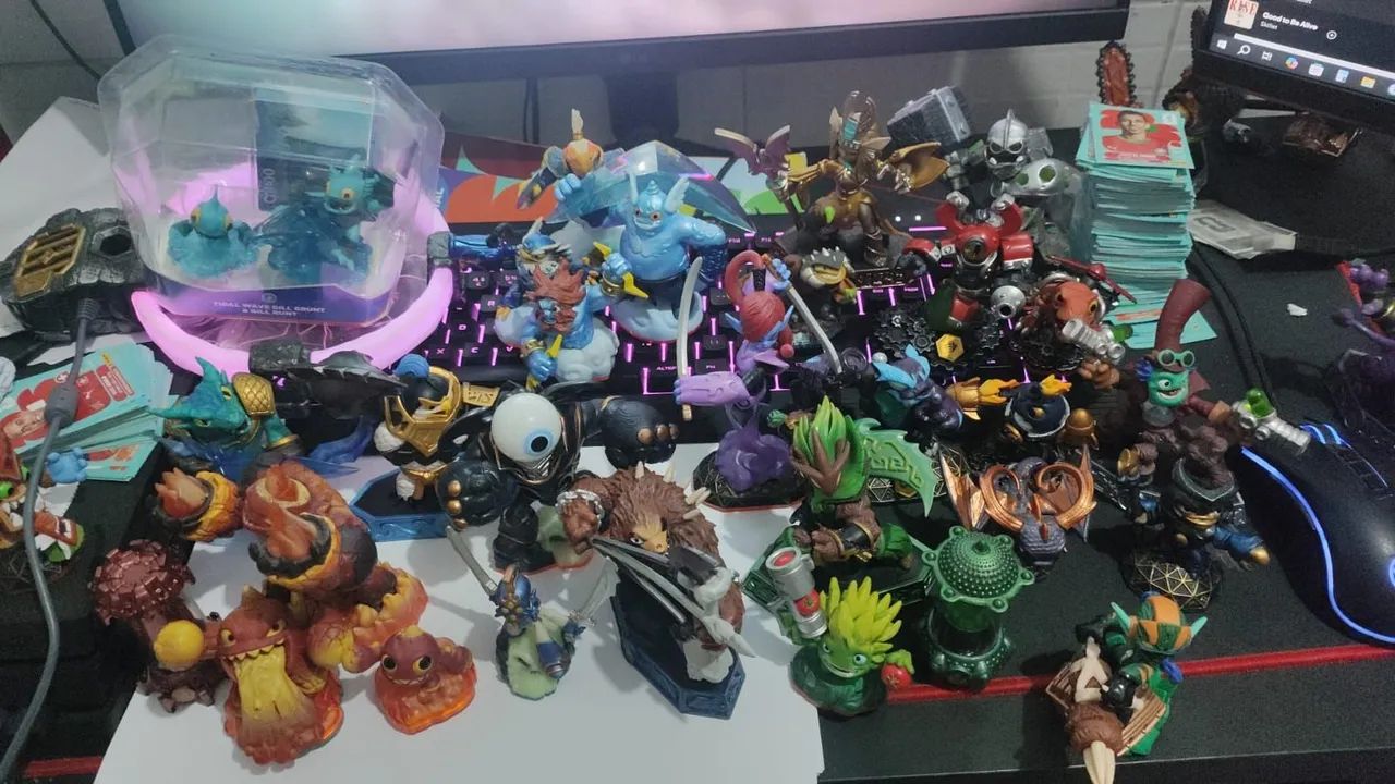 Skylanders reservado variados diversos separados