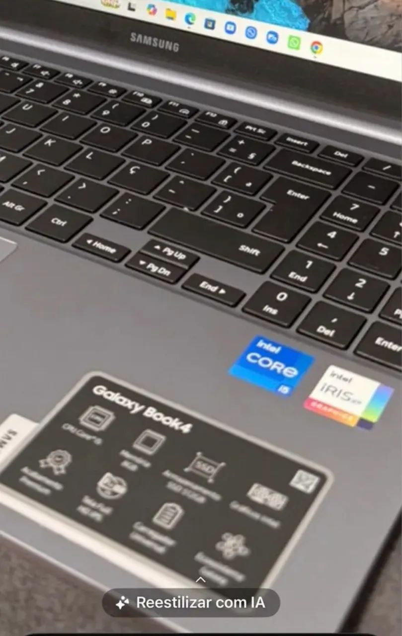 Notbook Samsung novo - Foto 4