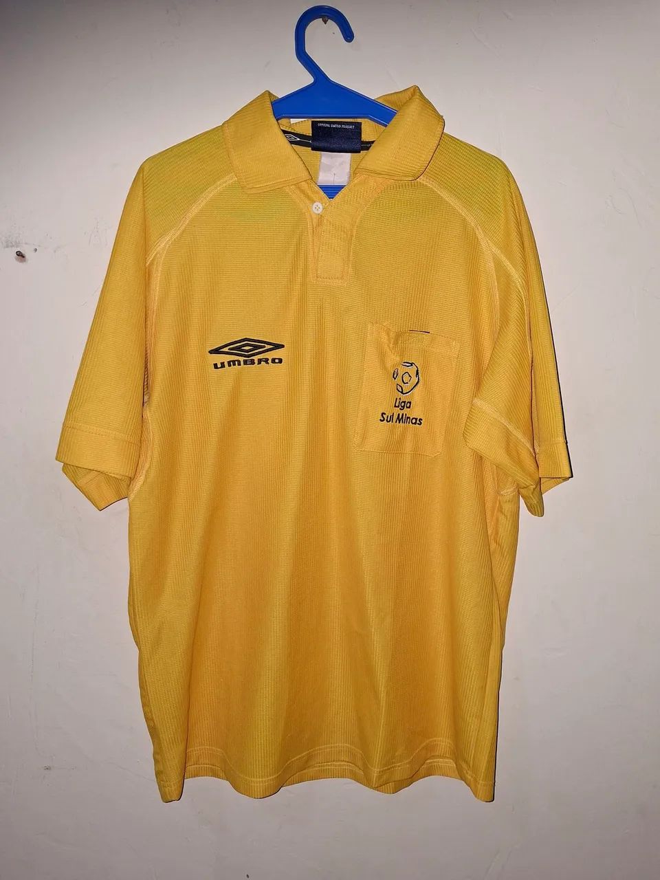 Camisa árbitro umbro liga sul Minas 