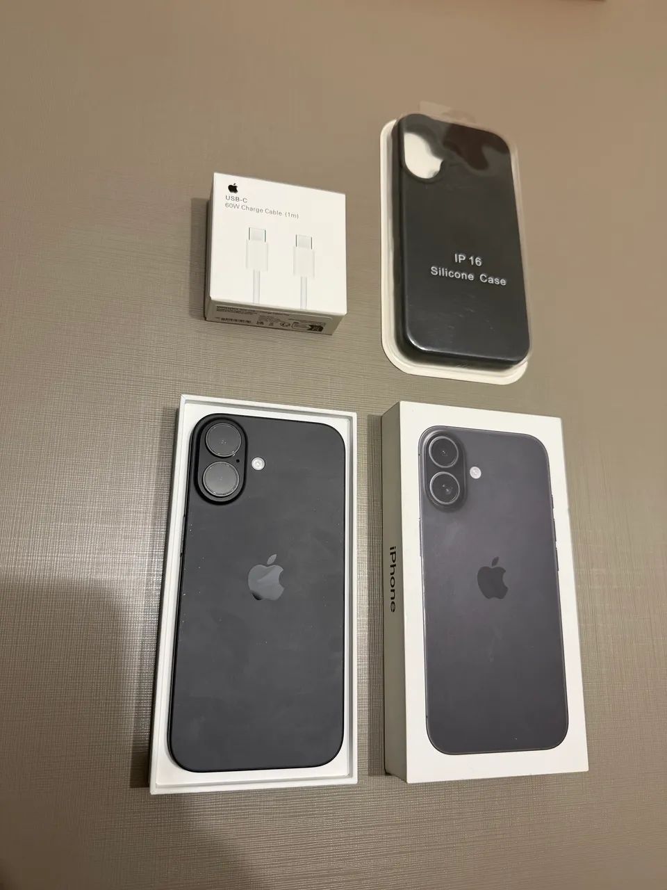 IPHONE 16 BLACK 256GB COMPLETO