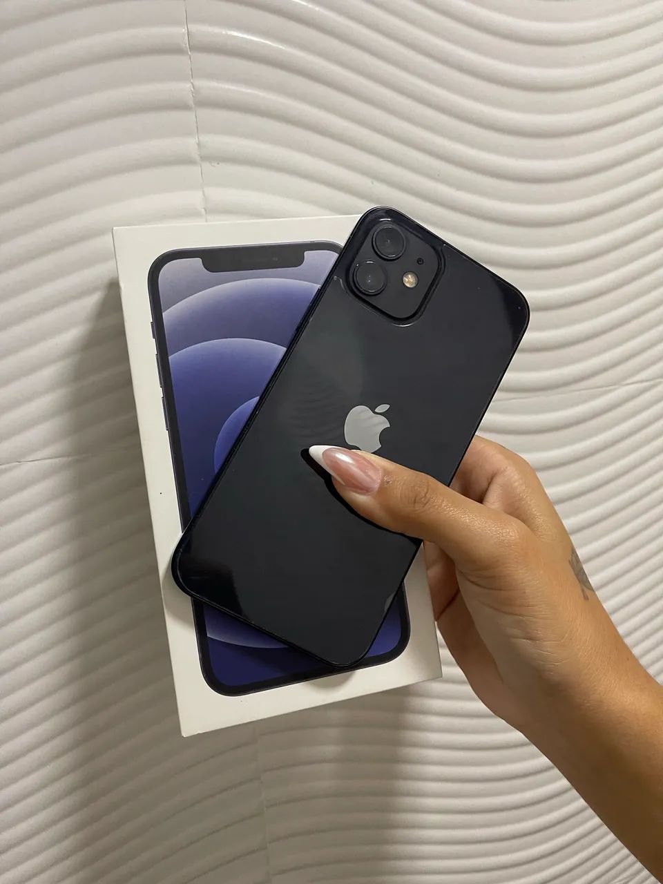 iPhone 12 caixa e nota fiscal 