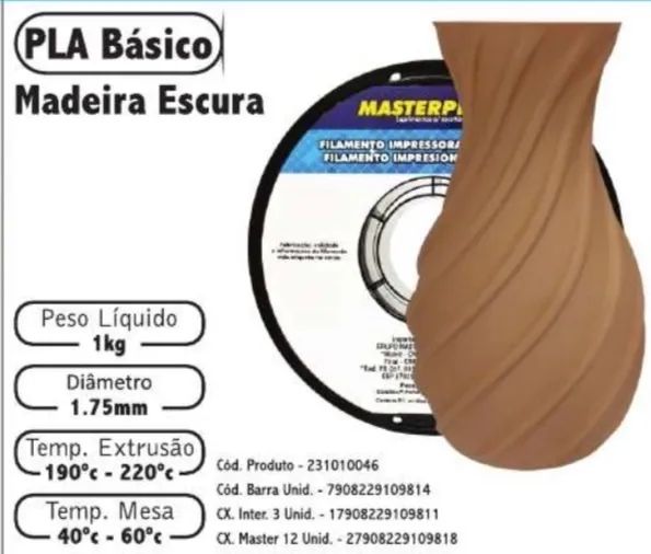 Filamento para impressora 3D PLA - Foto 4