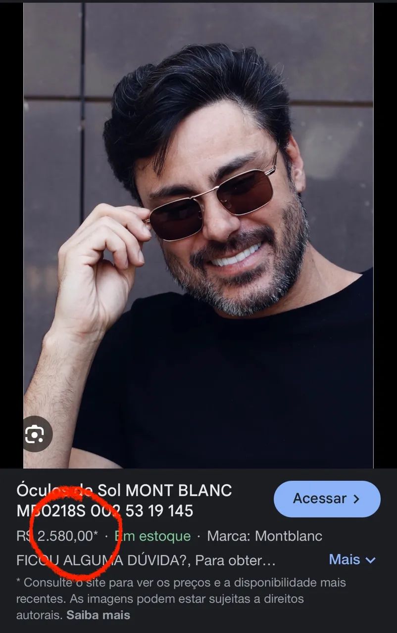 Óculos Montblanc Original  - Foto 4