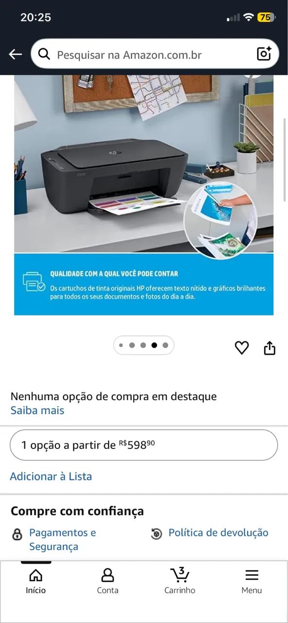 Simplifique DeskJet Ink Advantage 2774 - Foto 3