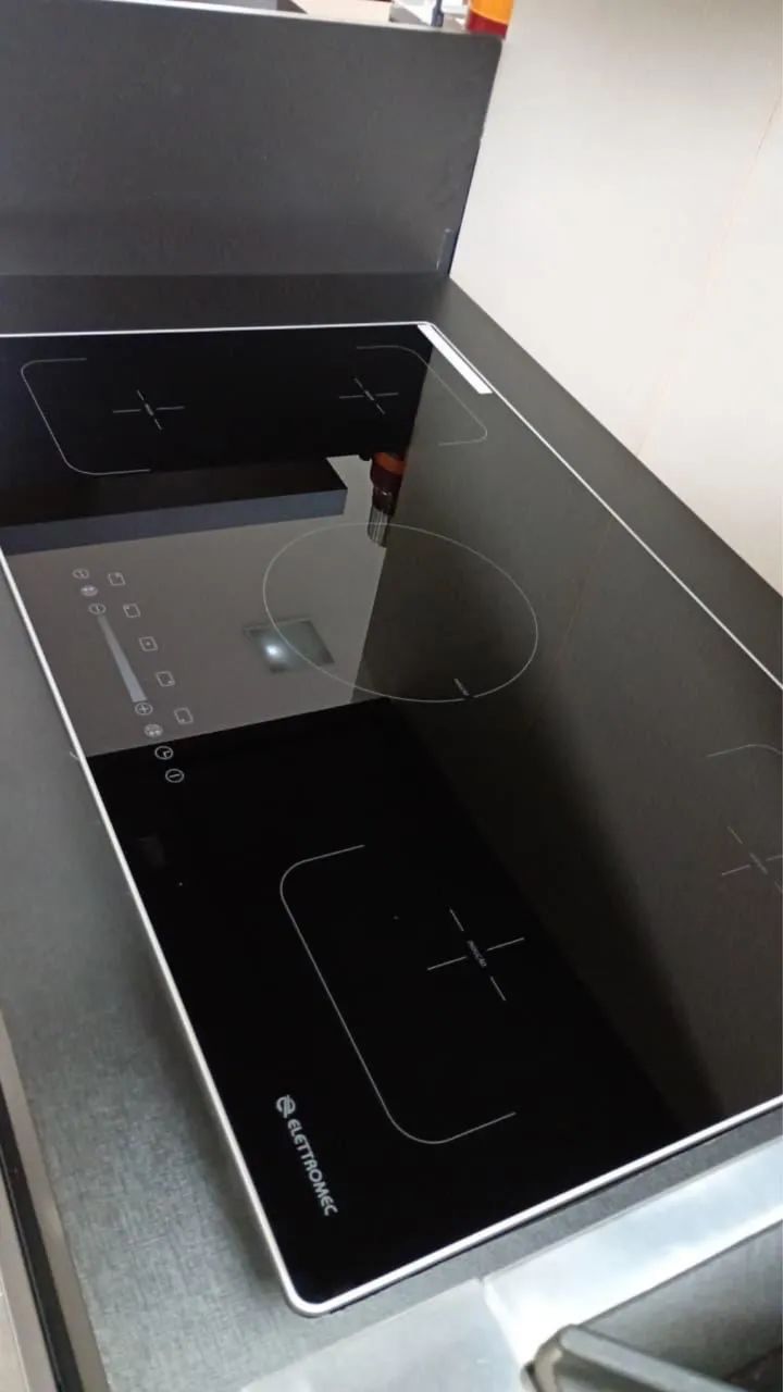 Cooktop indução elettromec 90cm - Foto 2