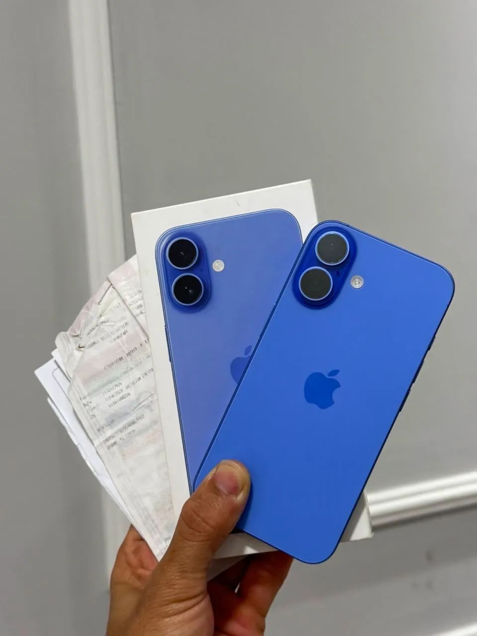 iPhone 16 nota fiscal e garantia 
