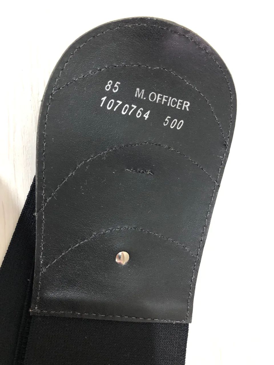 3 Cintos da M Officer em perfeito estado - Todos no Tamanho 85 - Foto 4