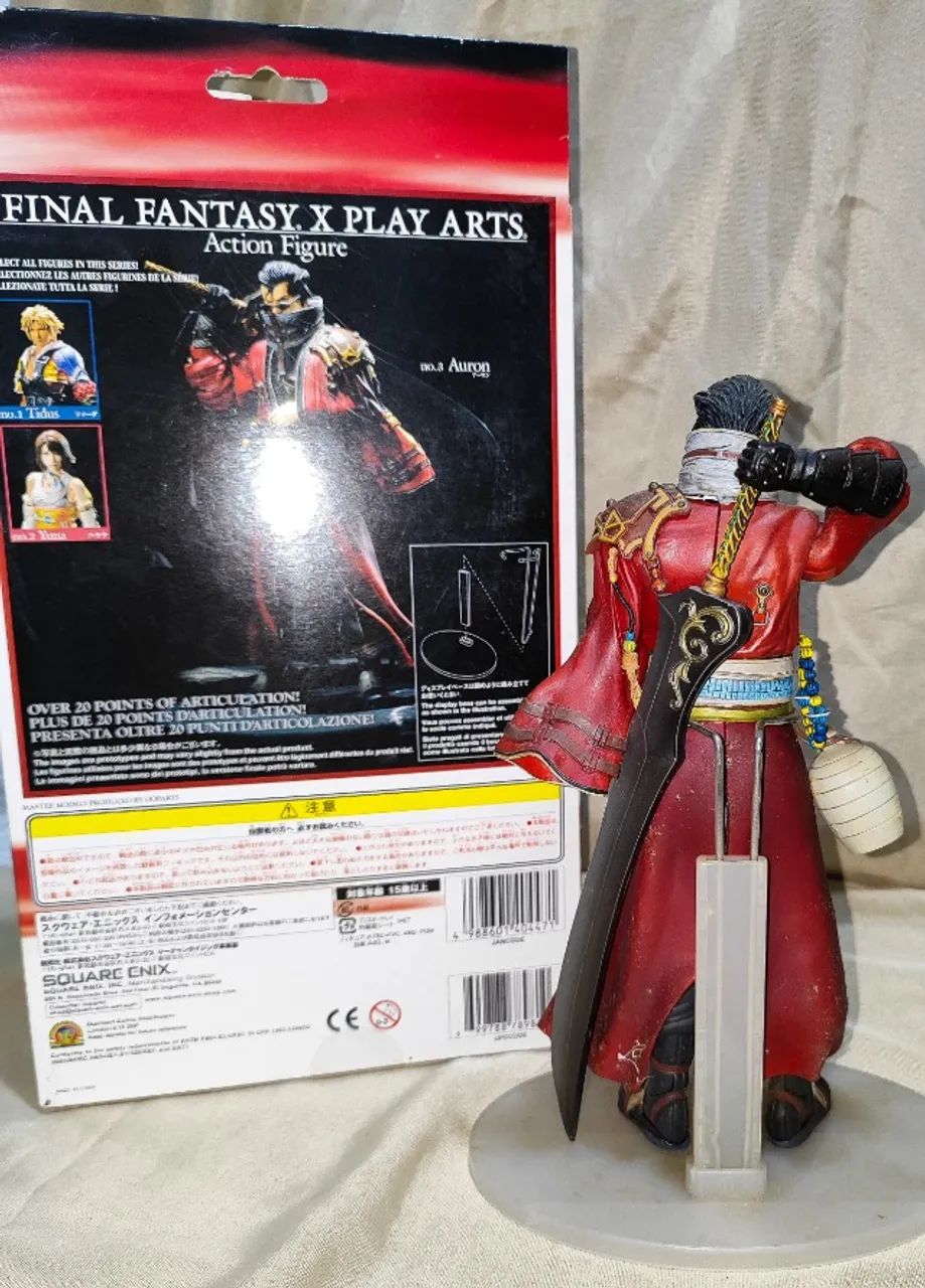 FINAL FANTASY X PLAY ARTS no.3 アーロン FINAL FANTASY X PLAY ARTS no.3 アーロン FINAL FANTASY X PLAY ARTS