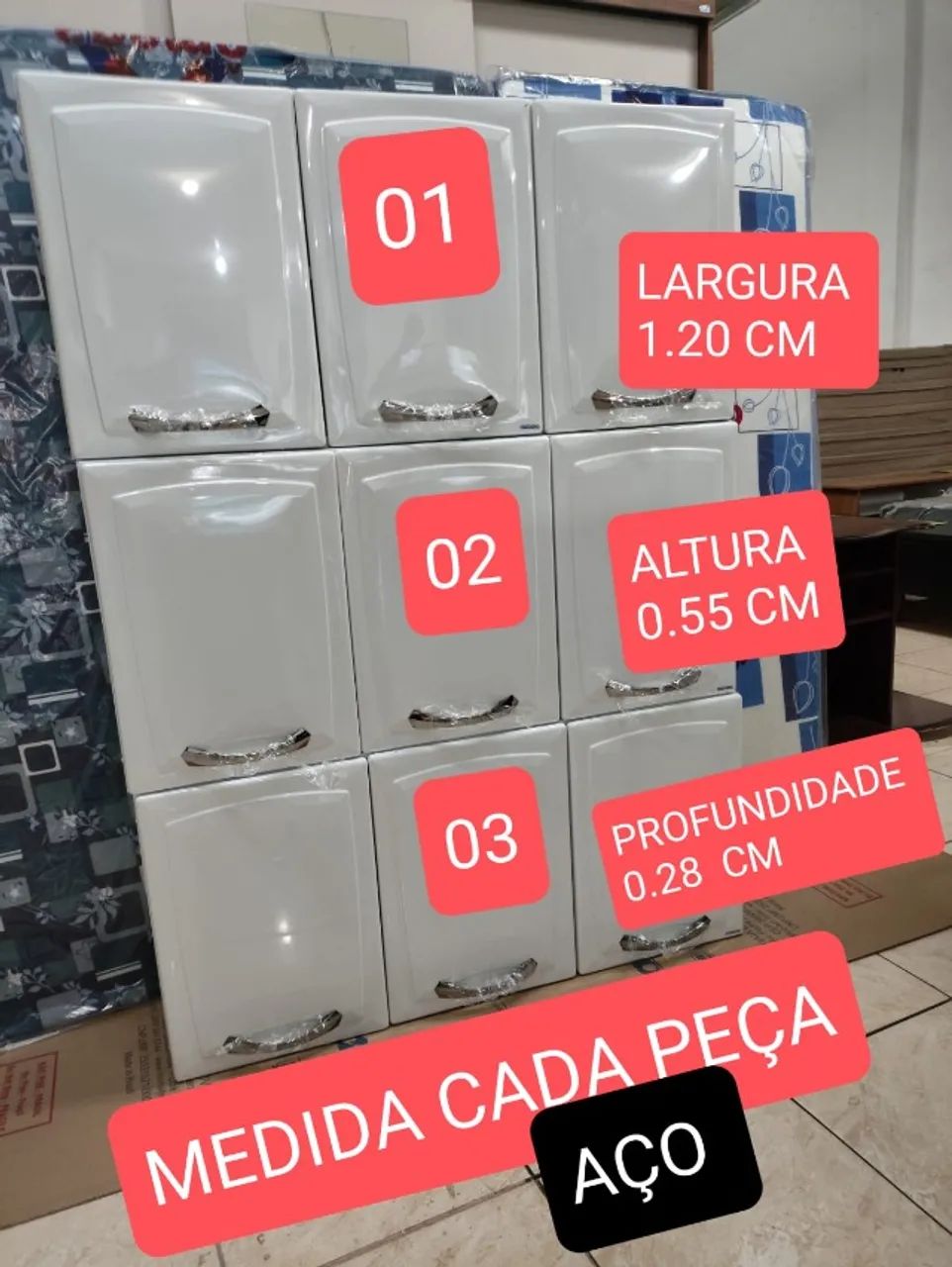 ARMARIO AÇO. NOVO - Foto 2